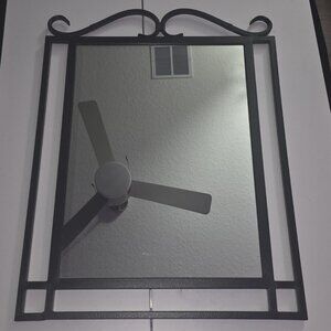 Vintage Style Wrought Iron Wall Mirror - Spanish Revival / Mediterranean